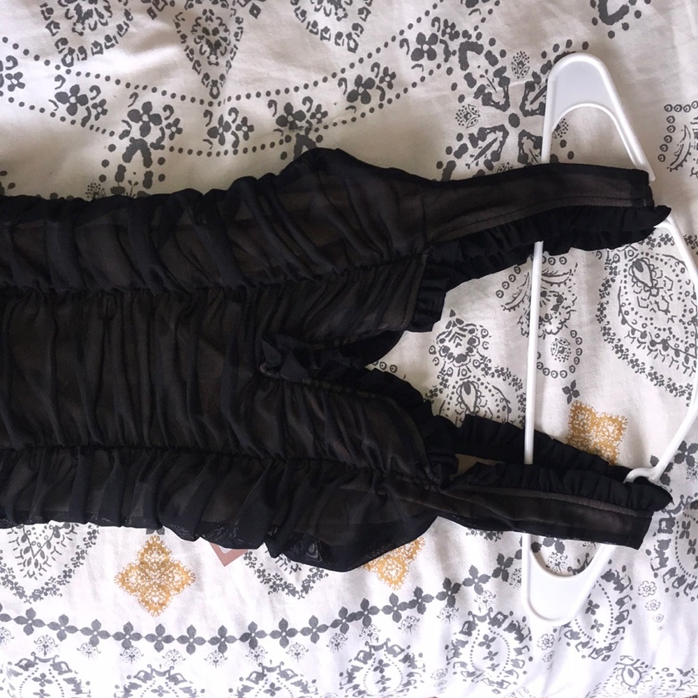 BLACK TIGER MIST MINI DRESS
